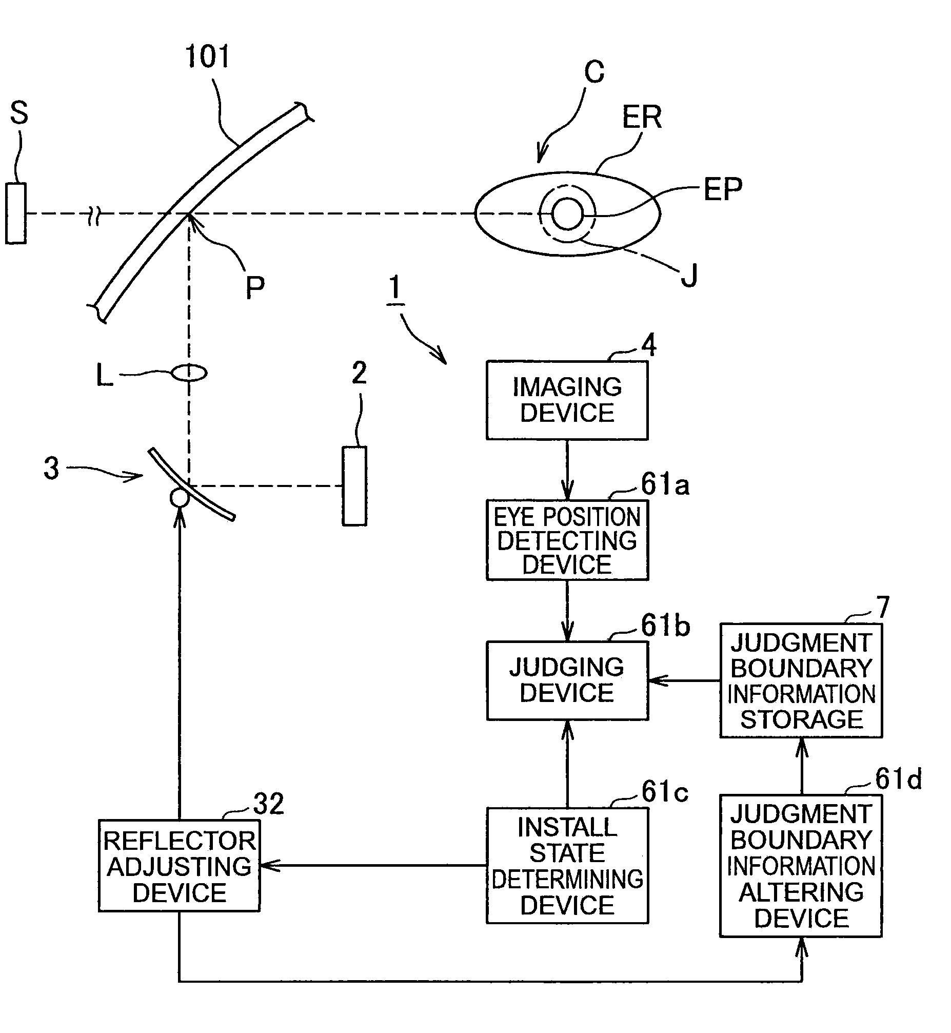 Head-up display system