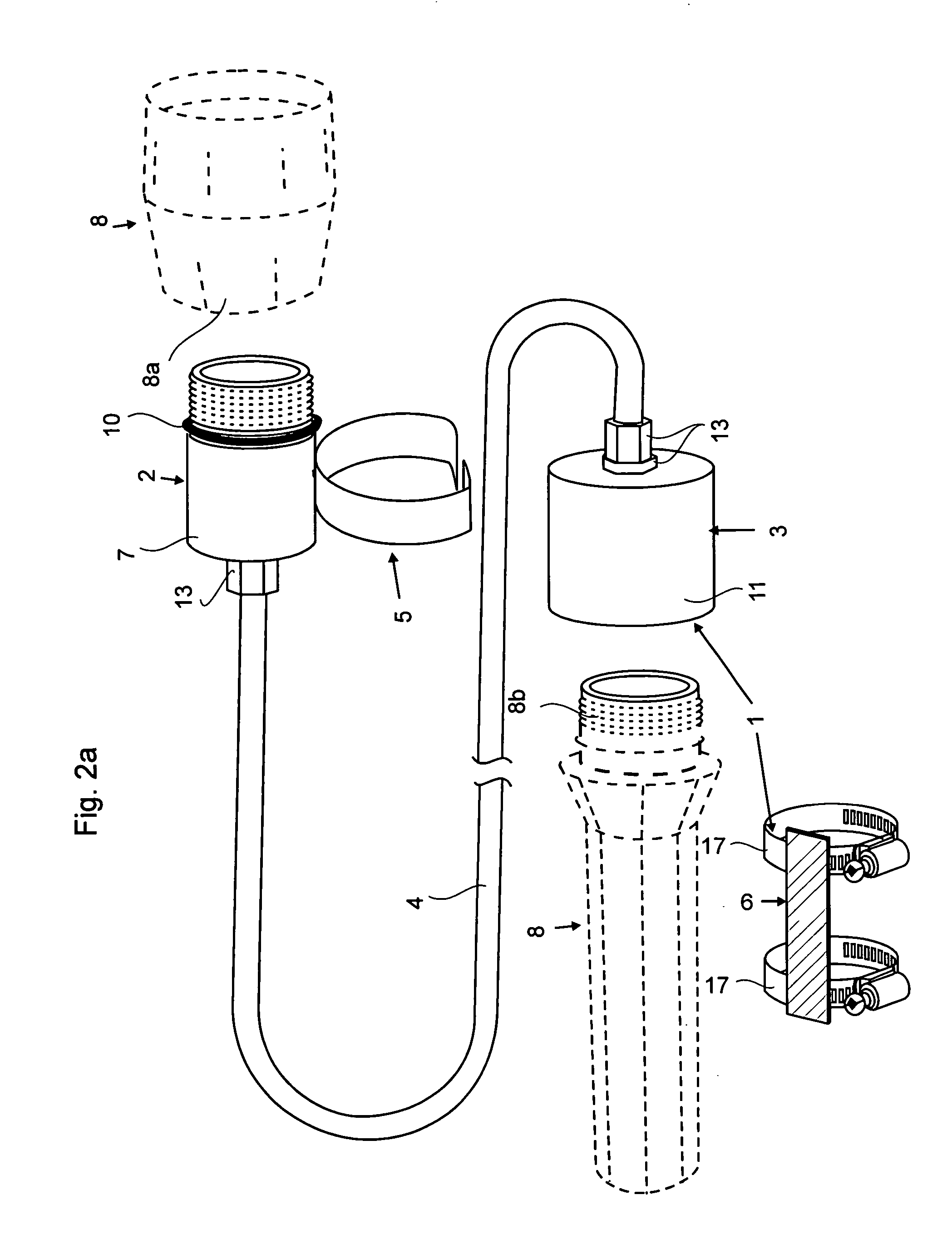 Apparatus for converting a dive light into a canister light