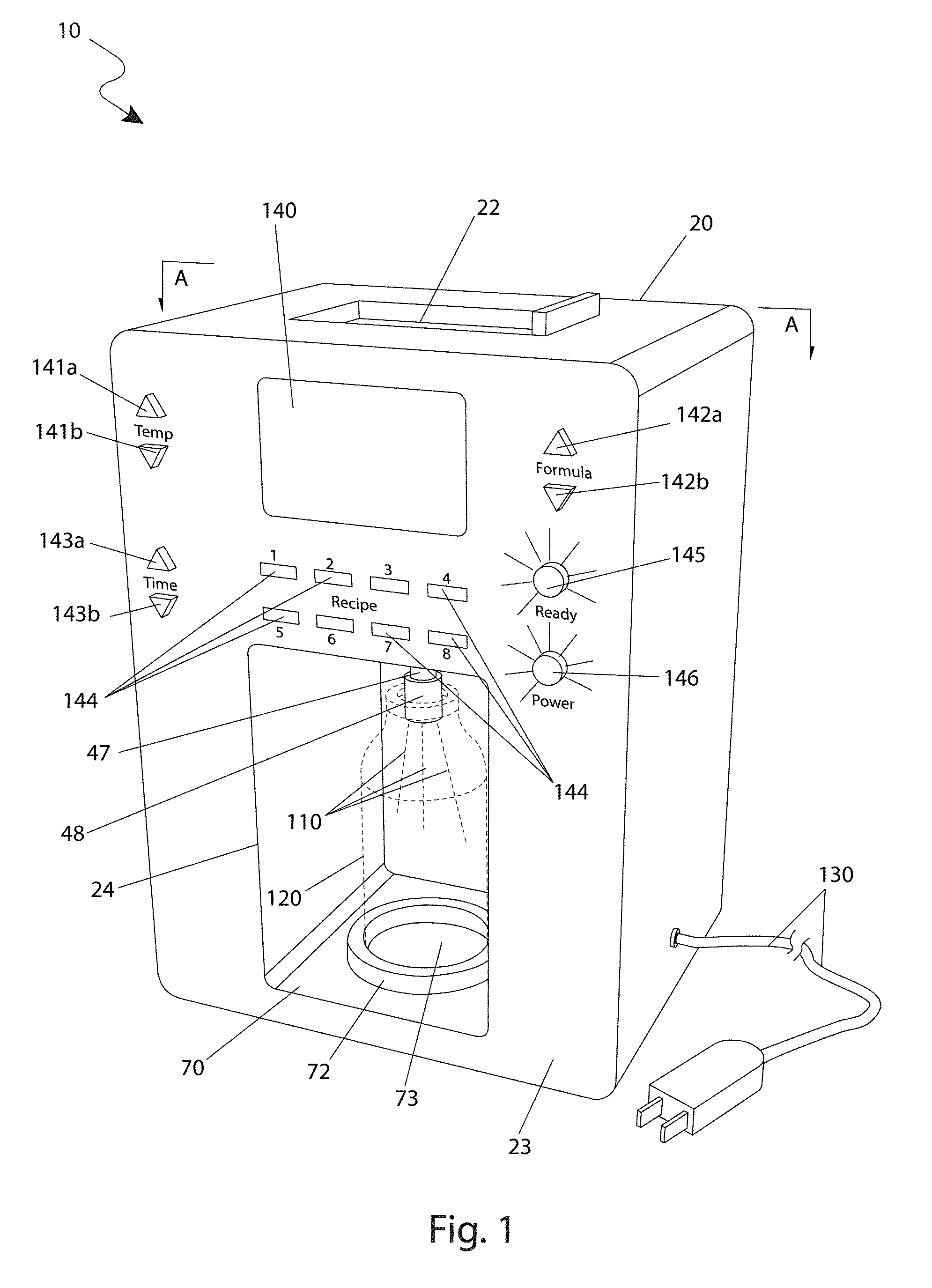 Automatic baby formula preparation device