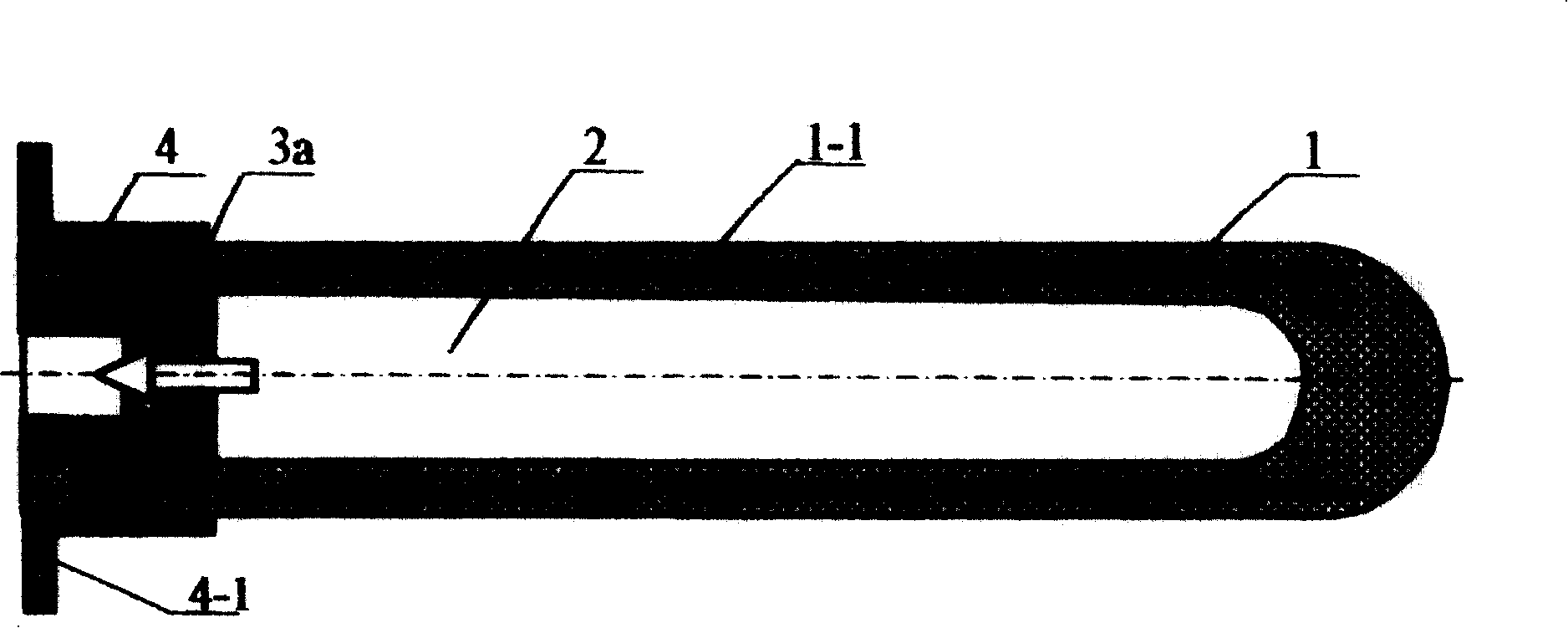 Flexible injection anchor rod