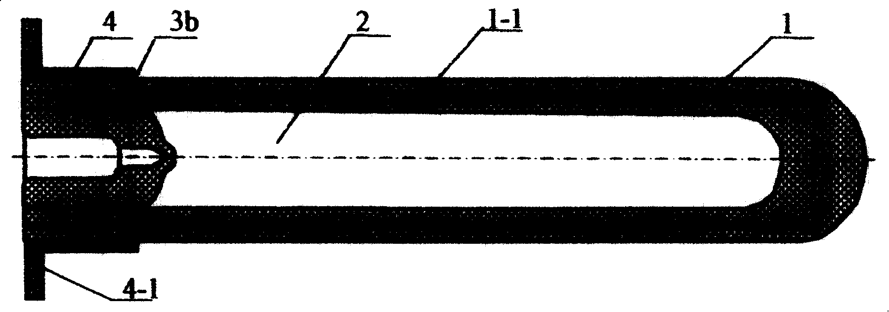 Flexible injection anchor rod