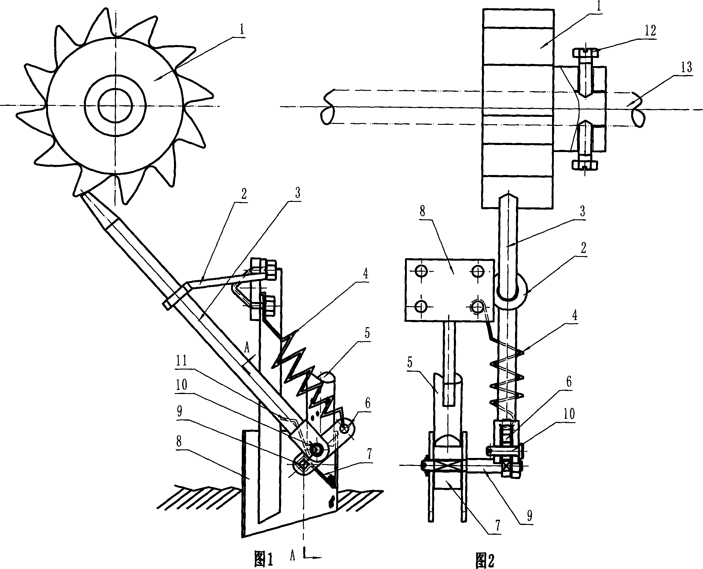 Interval type seeding mechanism