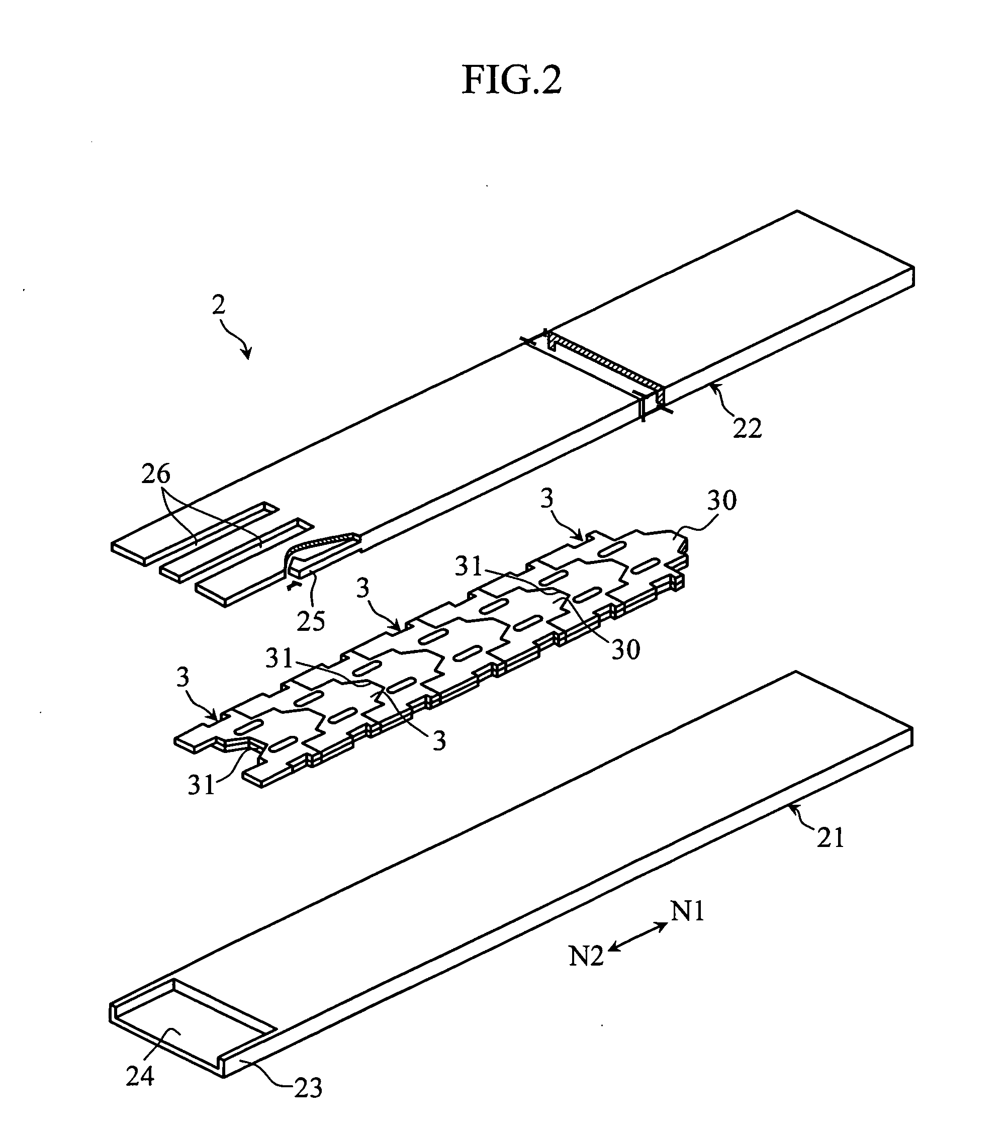 Cartridge and analyzing system