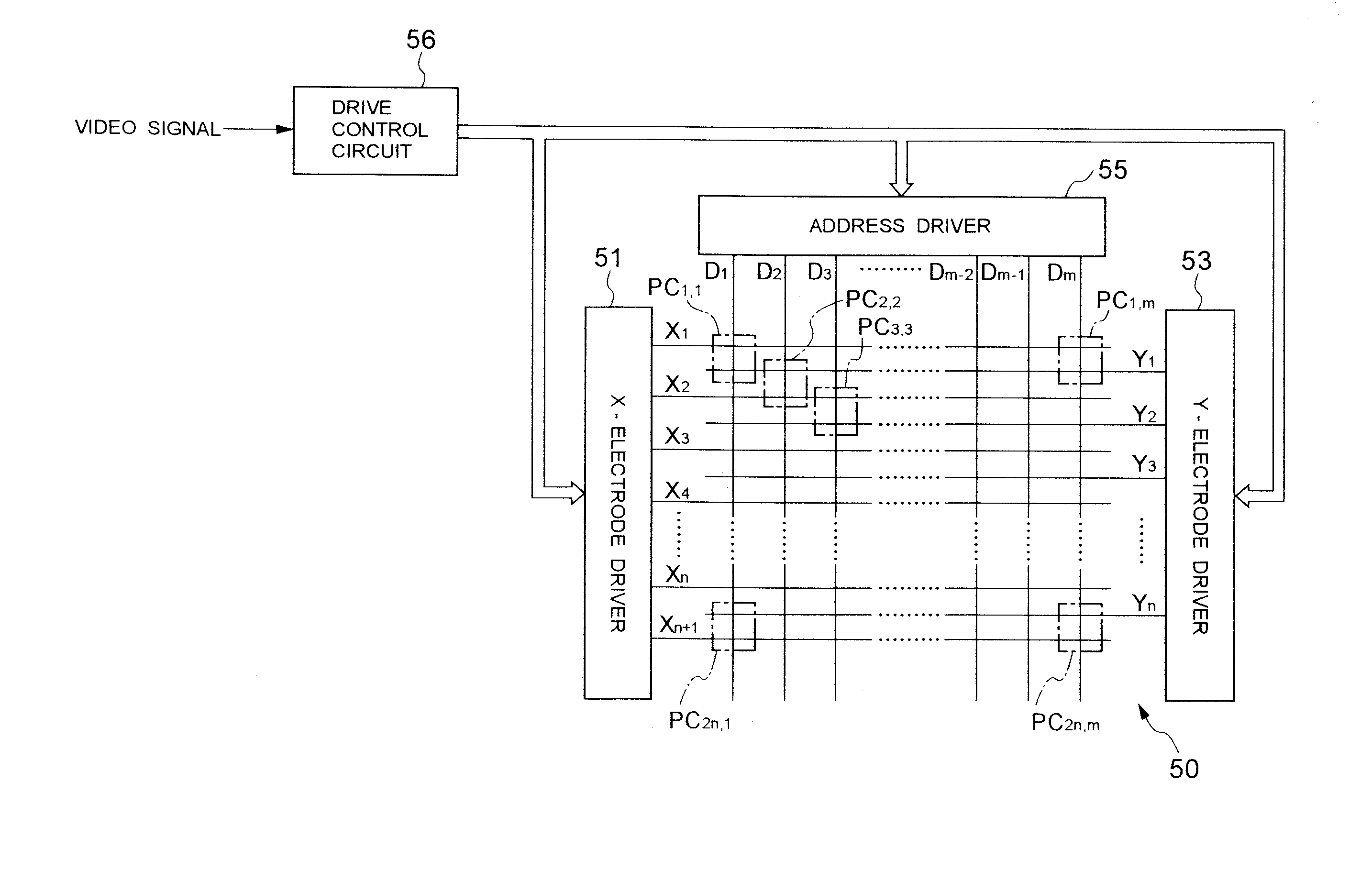 Plasma display panel and drive method therefor