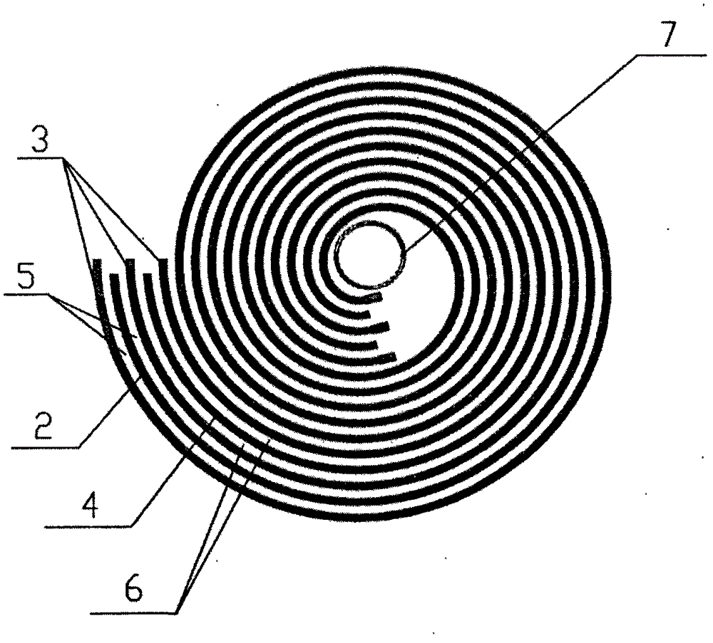 Spiral tubular discharging unit for ozone generator