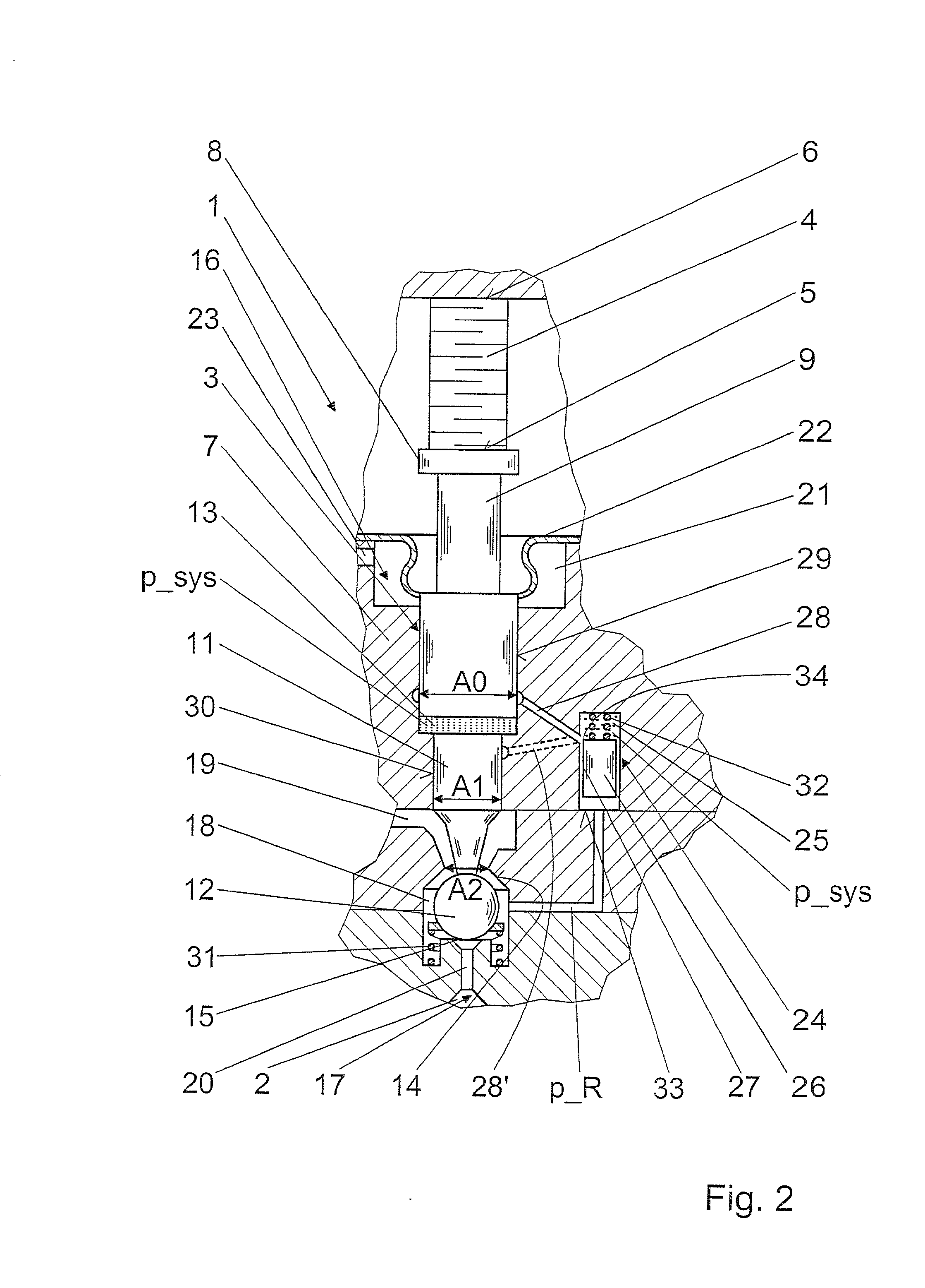 Valve for controlling liquids