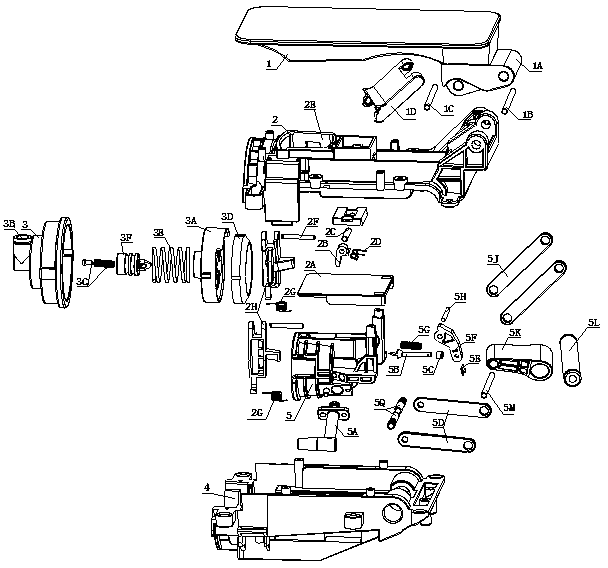 Brewing device for office machines