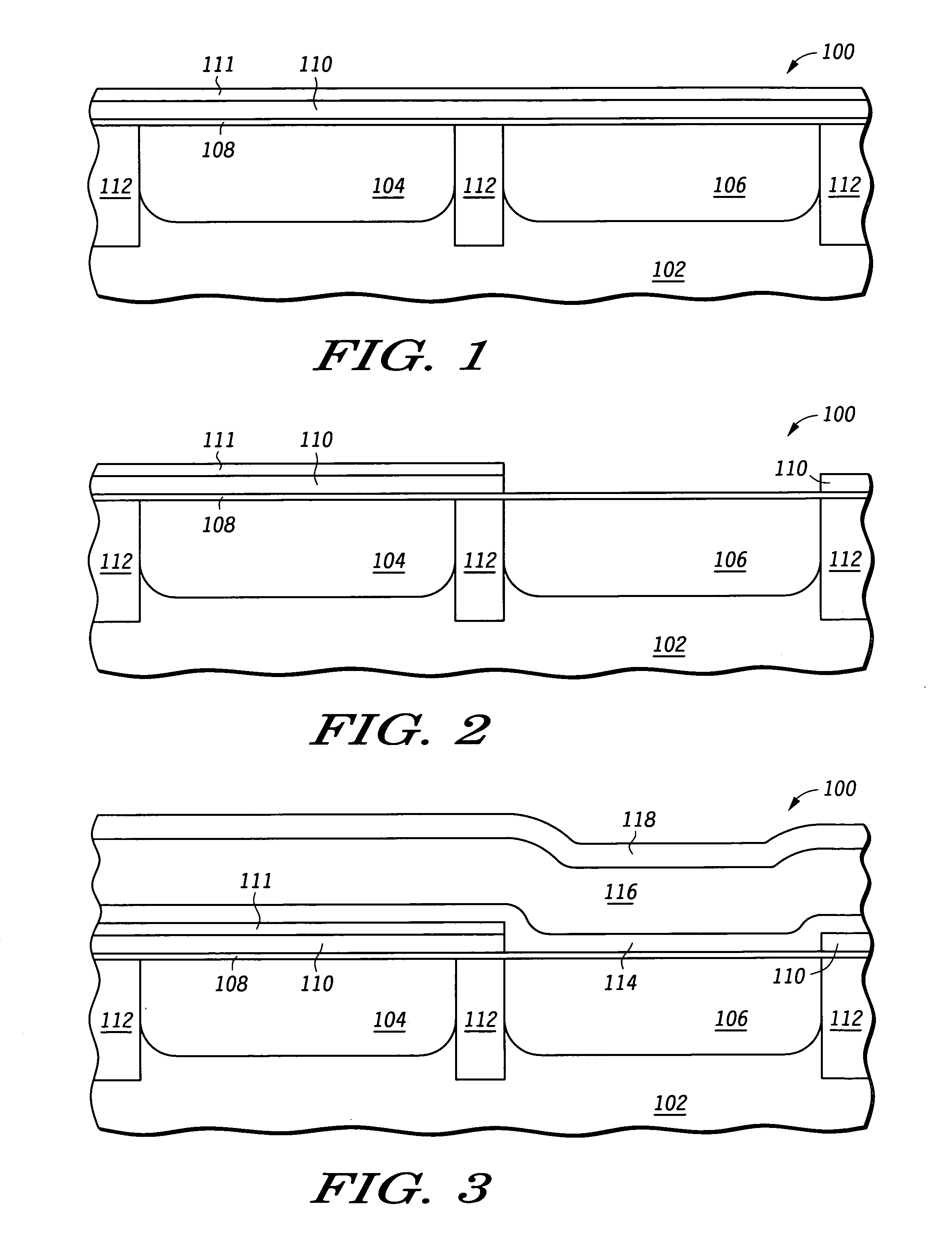 Metal gate transistor CMOS process and method for making