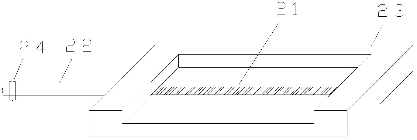 Deformation on-line monitoring device of bottom plate of storage tank based on optical fiber grating