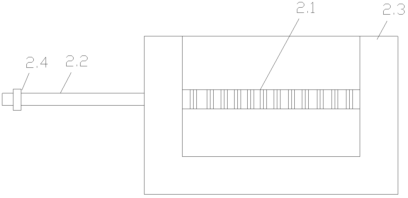 Deformation on-line monitoring device of bottom plate of storage tank based on optical fiber grating