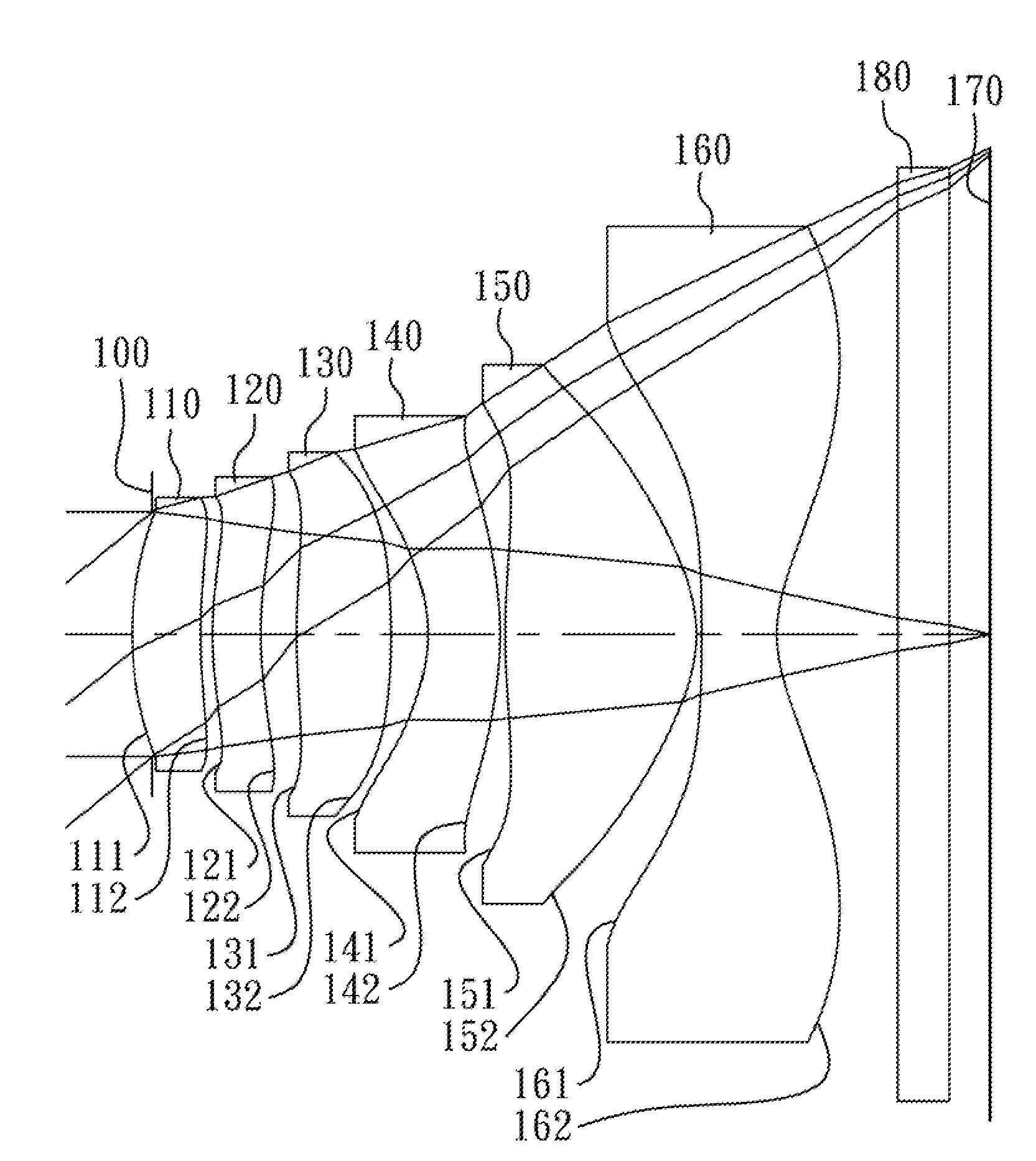 Optical image lens system