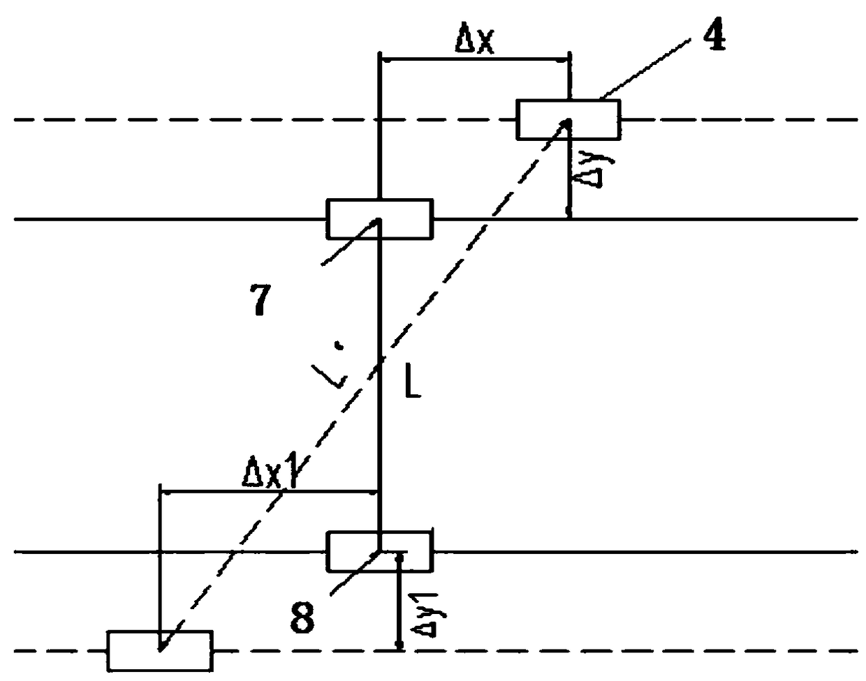 A furnace temperature field reconstruction device and method based on acoustic method