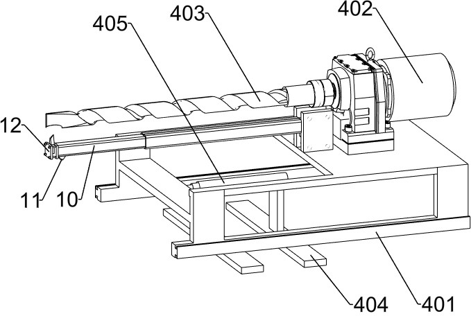 Environment-friendly degradable bamboo straw processing device