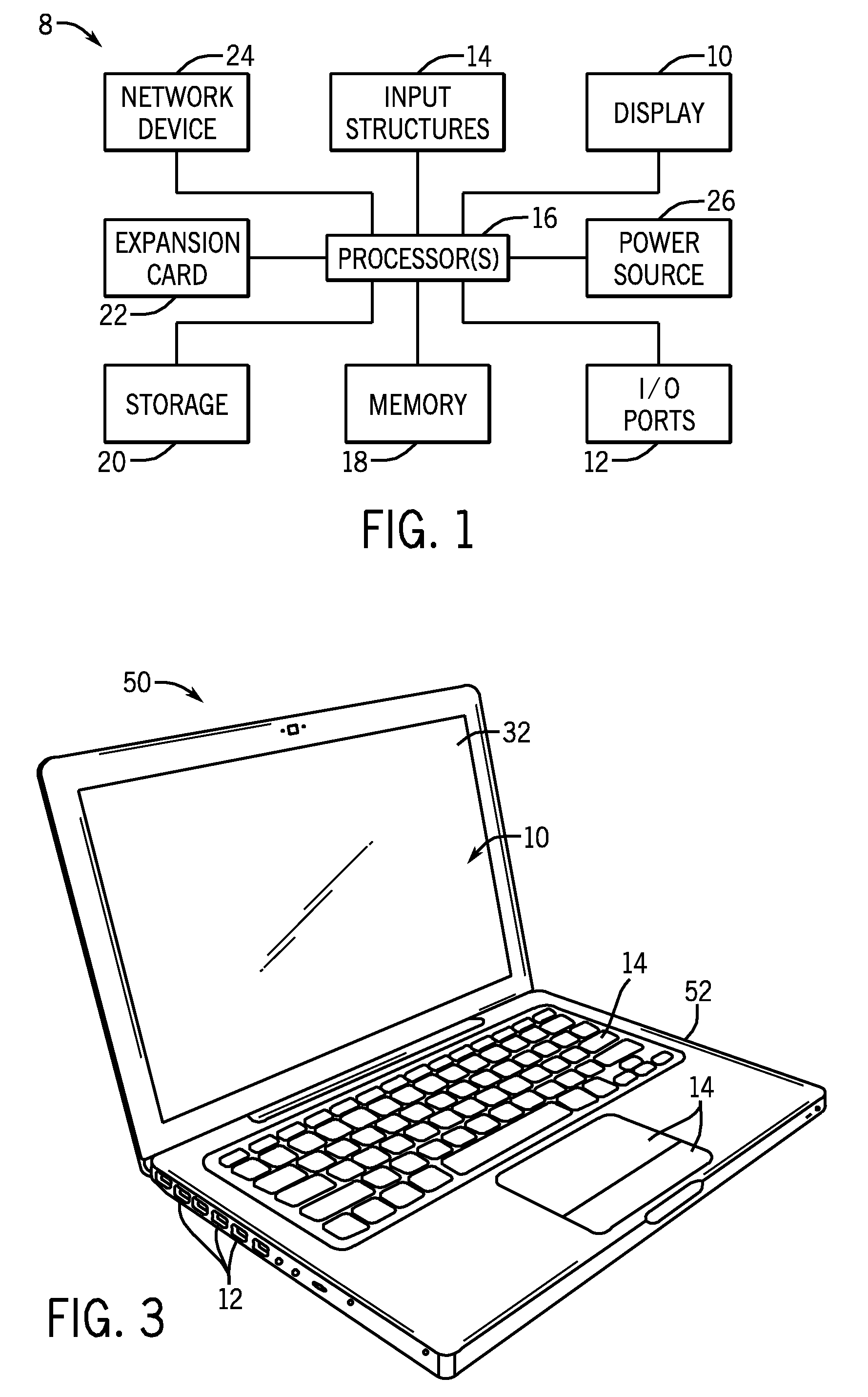 Placement and shape of electrodes for use in displays