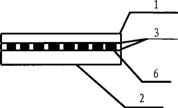 Double side photovoltaic battery wall component and manufacturing process thereof