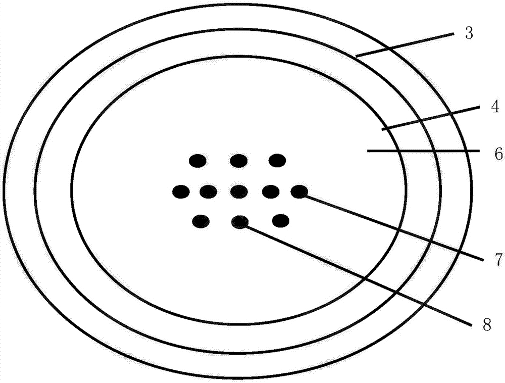 Curved-surface feed source transmitting and receiving integrated double ellipsoid lens antenna