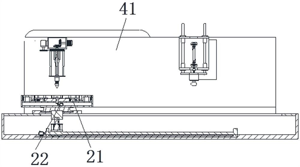 Equipment and method for processing fillets of inner rings of locknuts