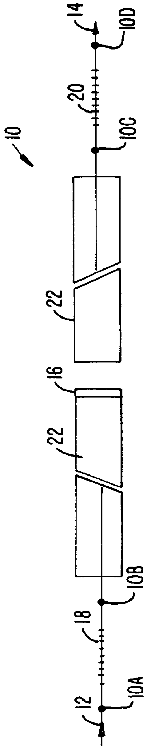 Sharp skirt optical filter system