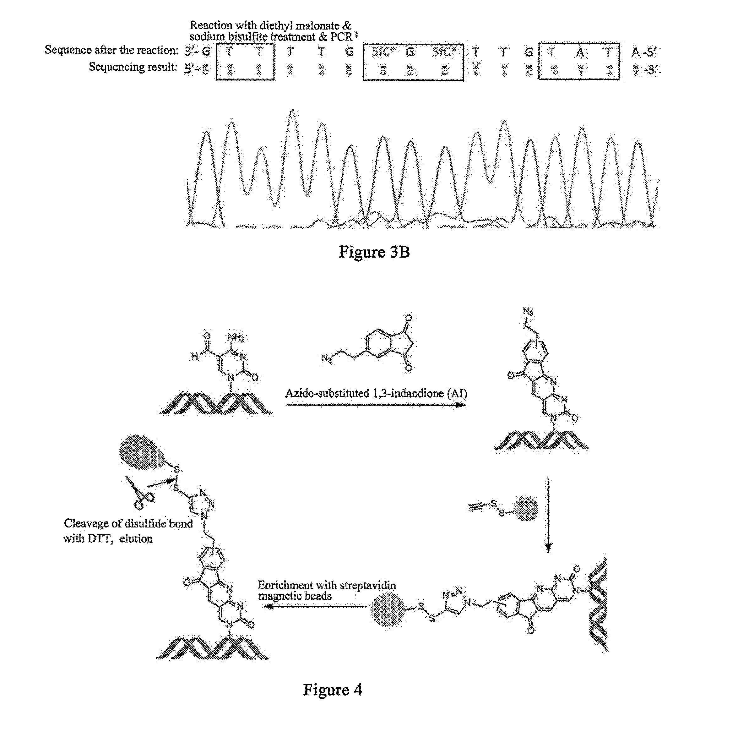 5-formylcytosine specific chemical labeling method and related applications