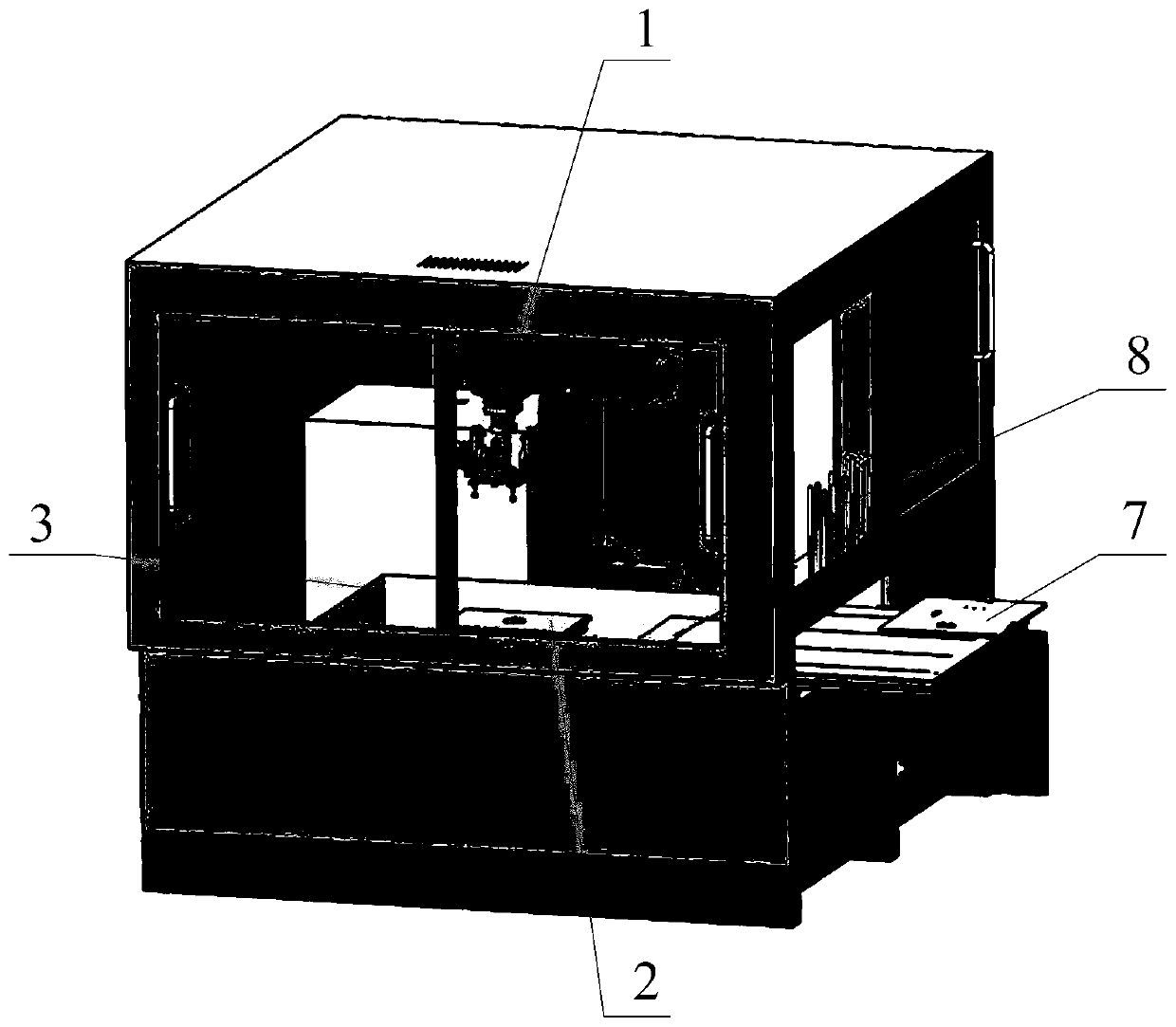 A grinding workstation and its processing trajectory generation method