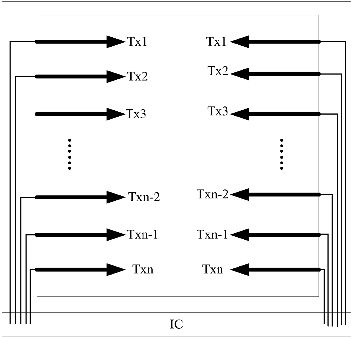 Touch scanning circuit, driving method thereof, touch driving circuit and touch display screen