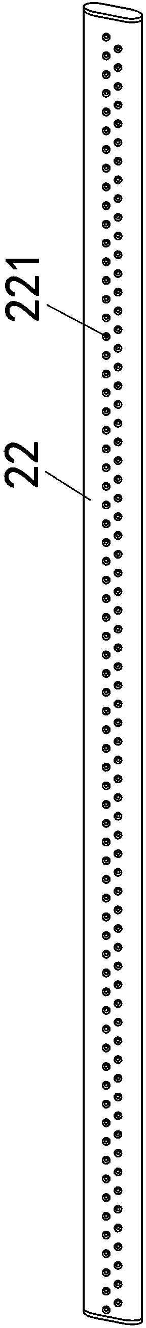 Fabric ironing mechanism