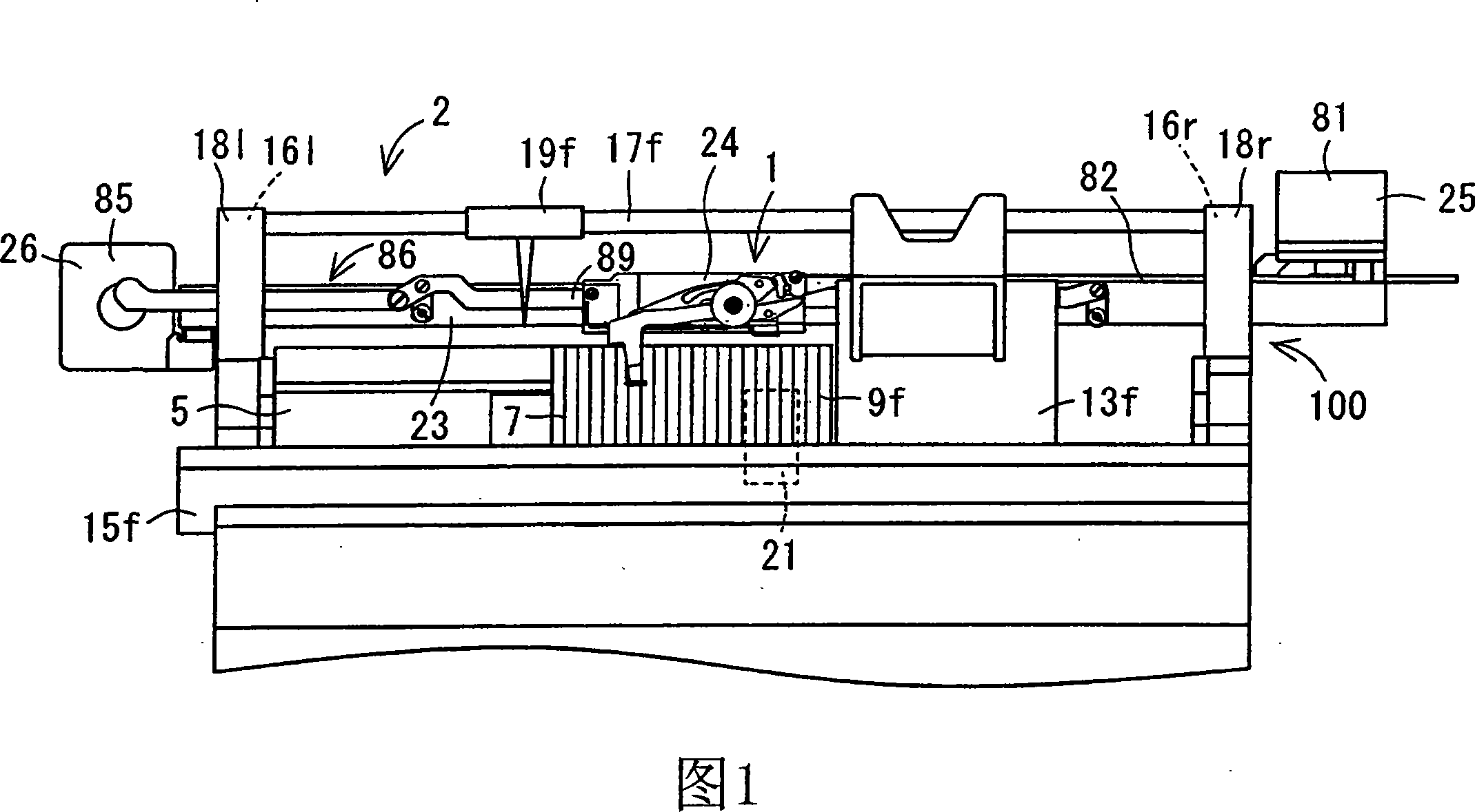 End-yarn insertion device