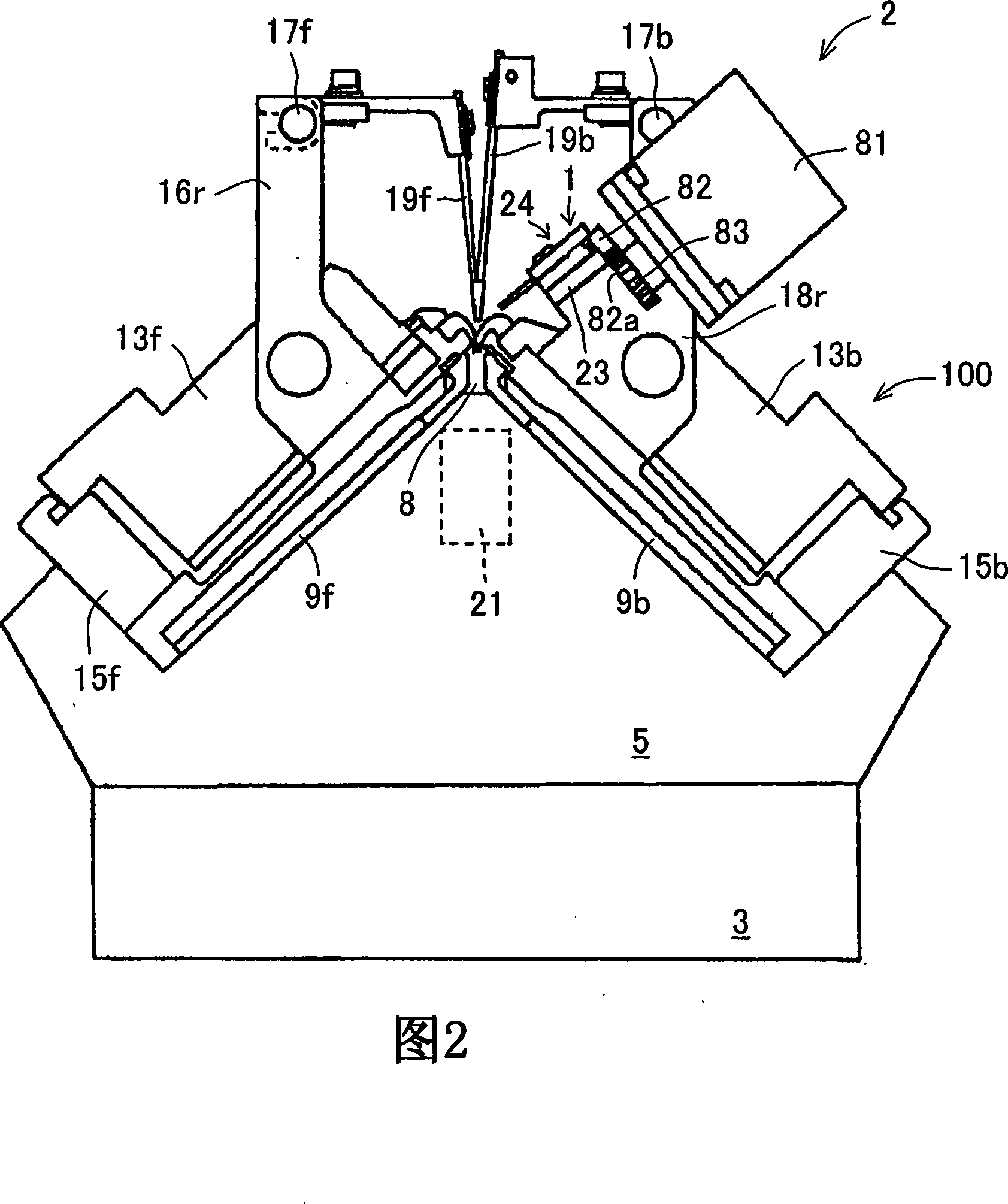 End-yarn insertion device