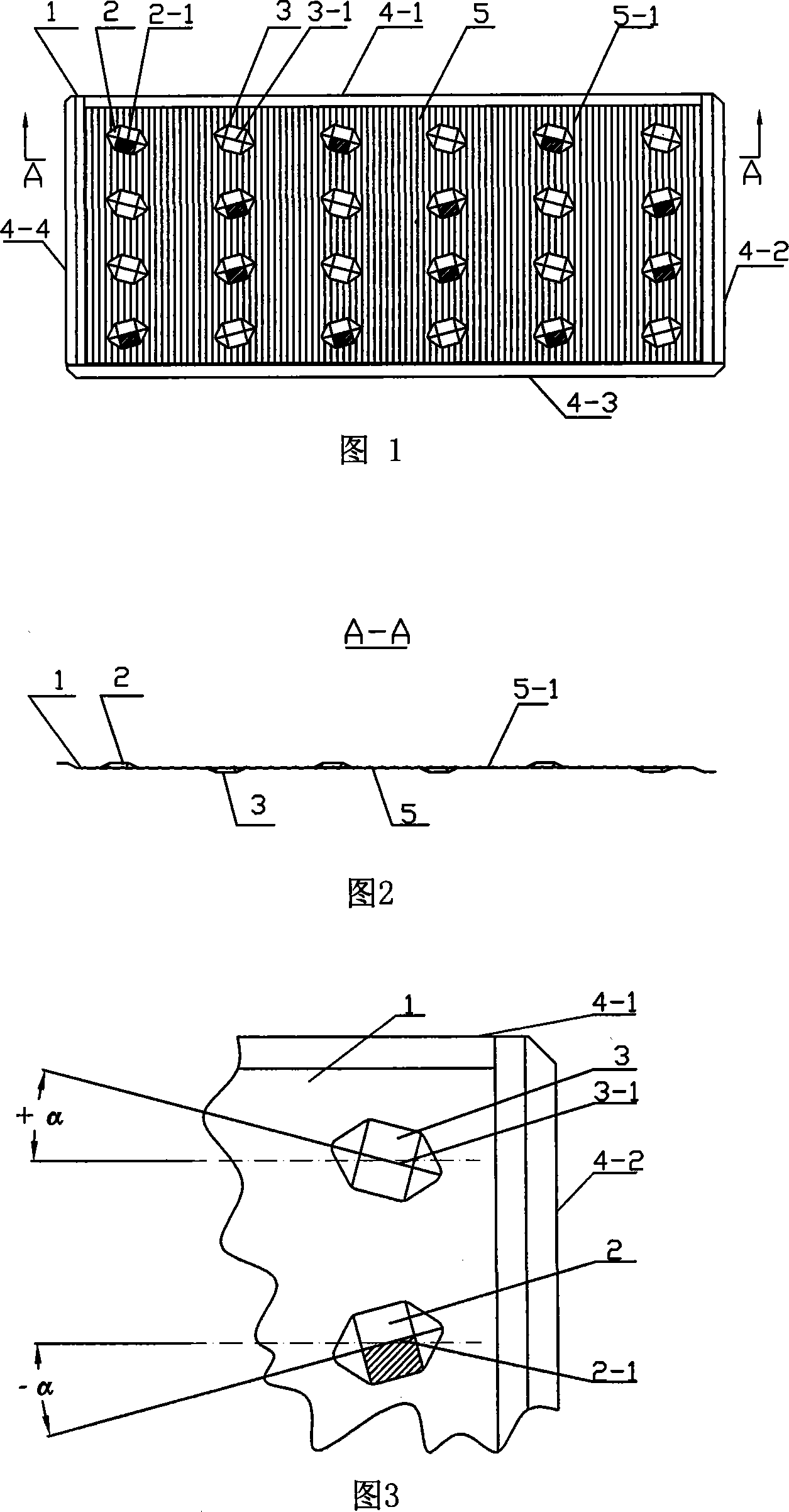 Heat exchange piece and piece type air heat exchanger using same