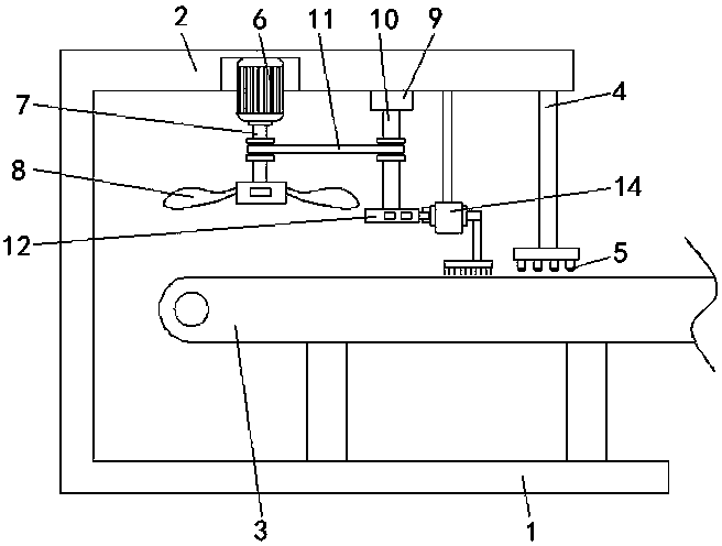 Waxing device for leather manufacturing