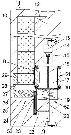 Fire-fighting fireproof door frame with compressed towels