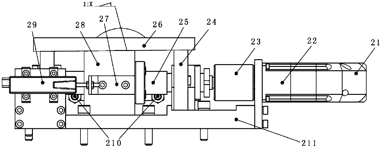 Background interference cancellation fine-tuning device used for RCS testing