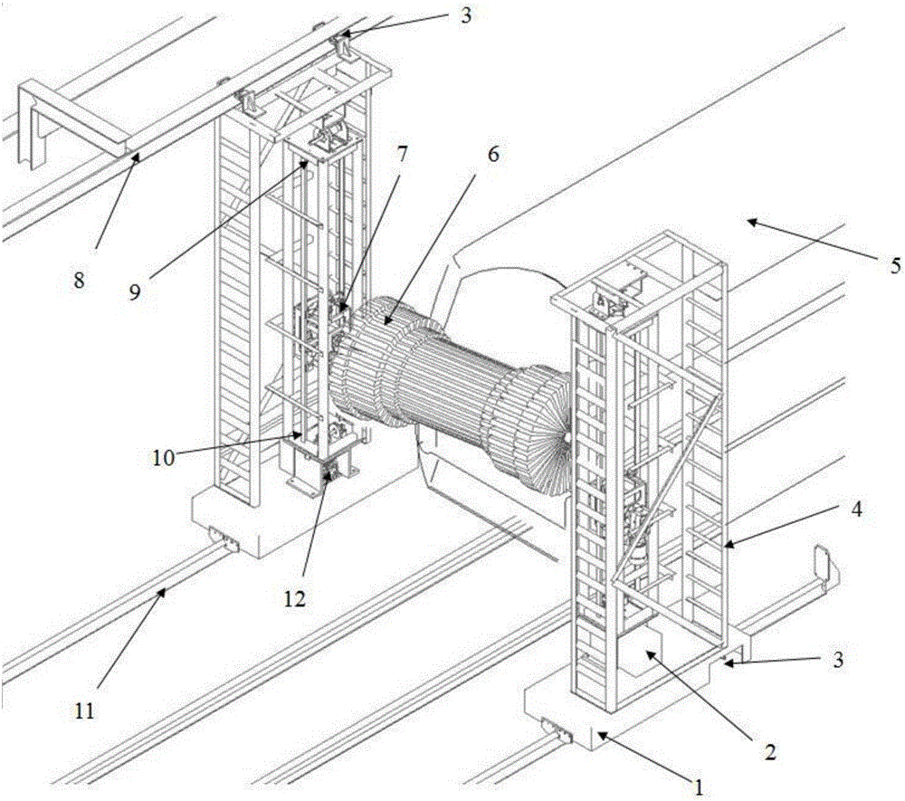 Light rail and subway vehicle end profiling vehicle washing system