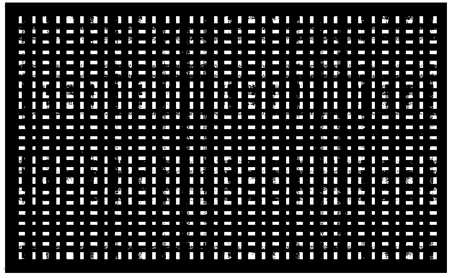 Full-field lens assembling method and device