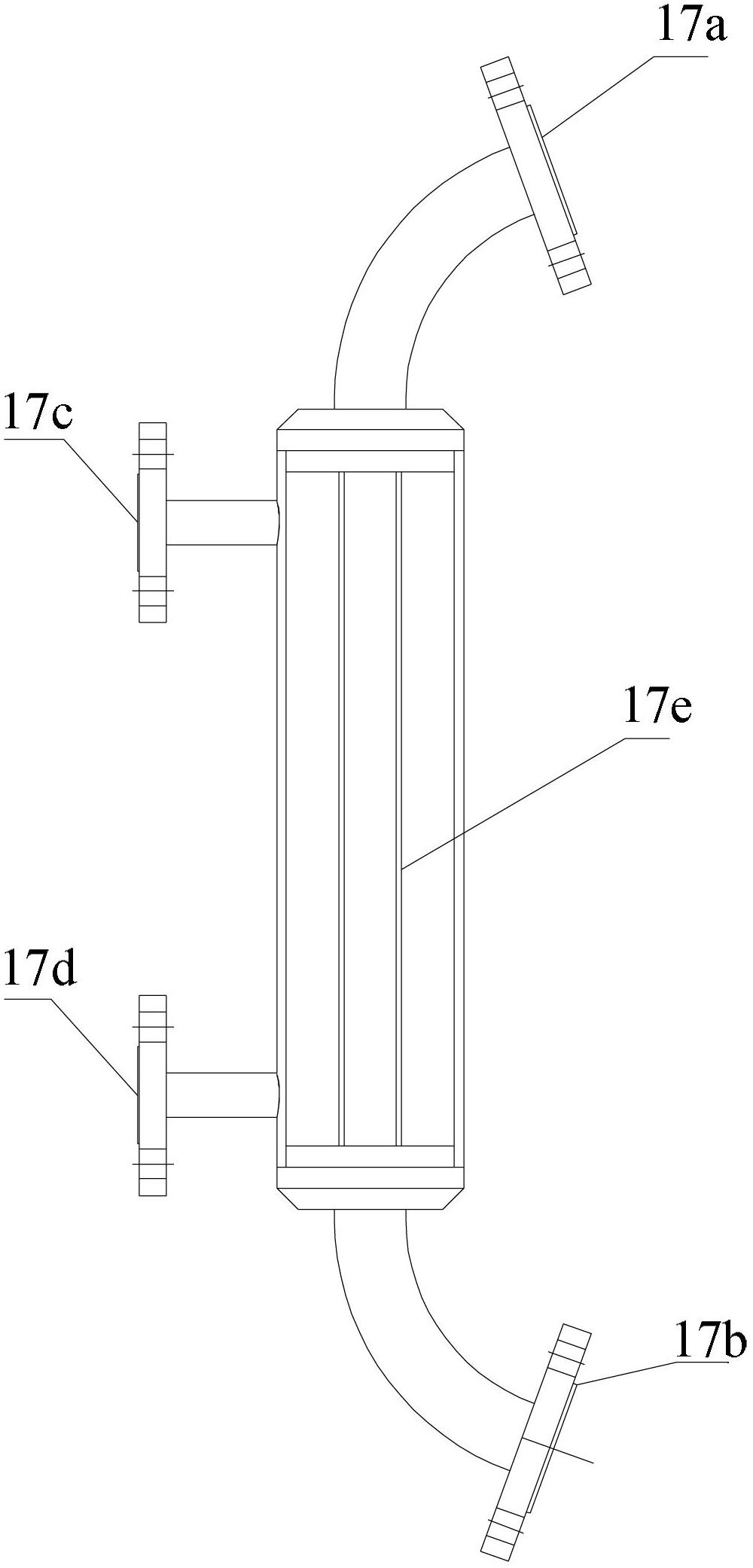 Fischer-Tropsch wax and catalyst filtering and back-flushing method for Fischer-Tropsch synthetic slurry bed reactor