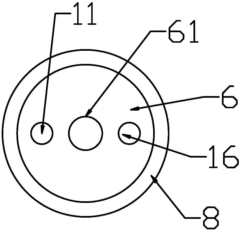 Vagina washing device used for reproductive medicine department