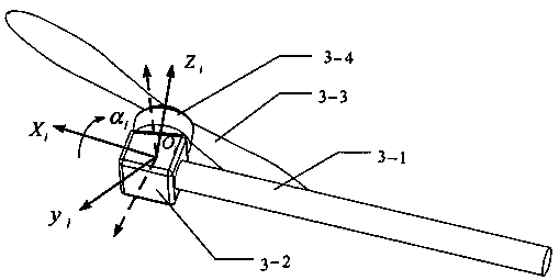 Double-arm operation type flight robot system for valve screwing and method