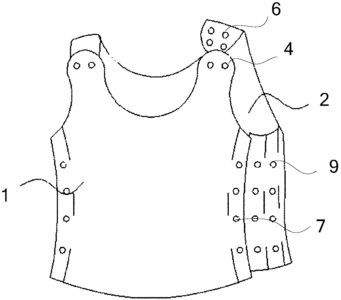 Wearable heart rate monitoring device and wearable protection device