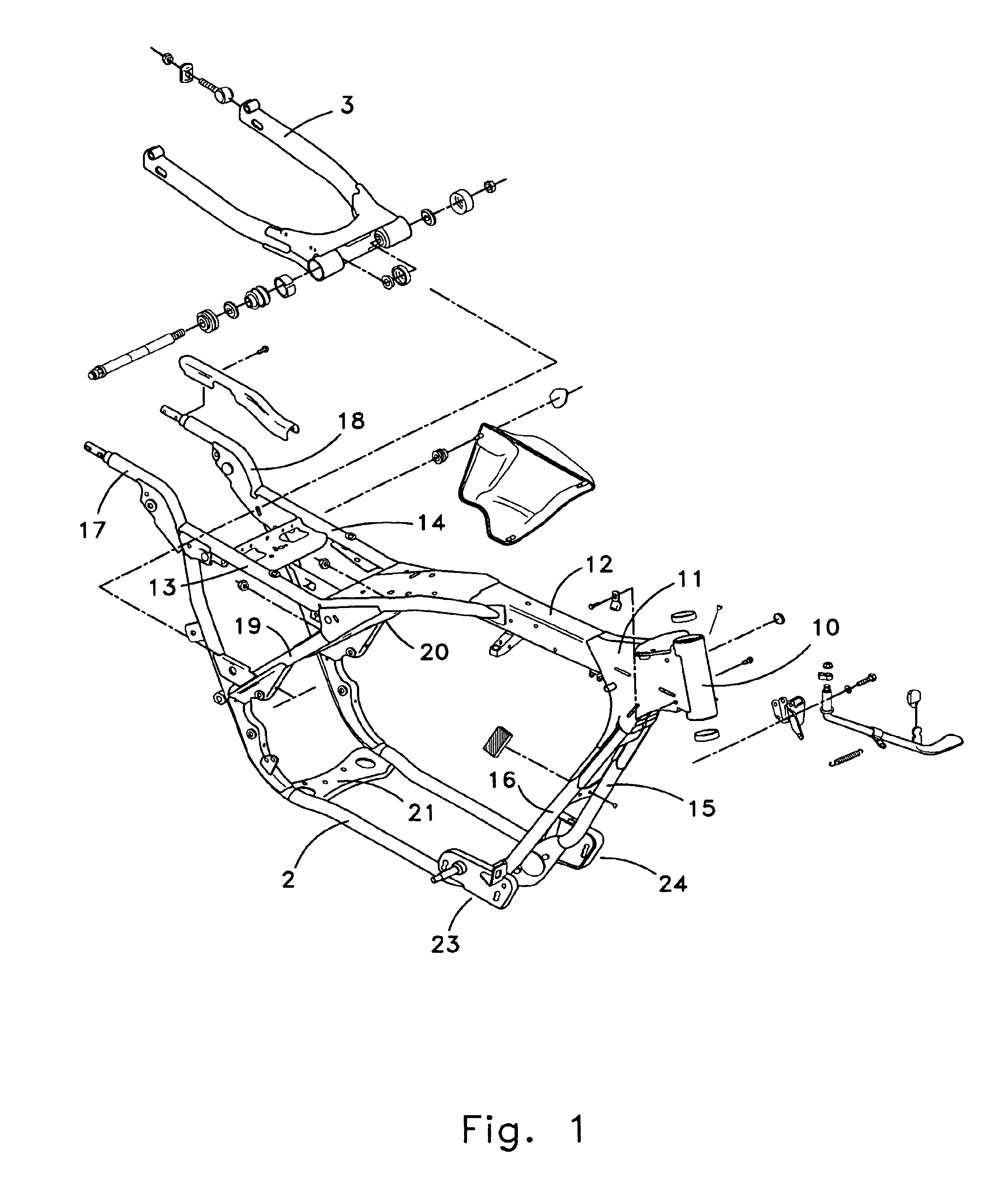 Motorcycle guard protection system