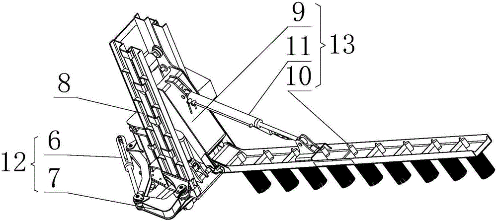 Control method and device of mechanical arm for quickly approaching to solar panel