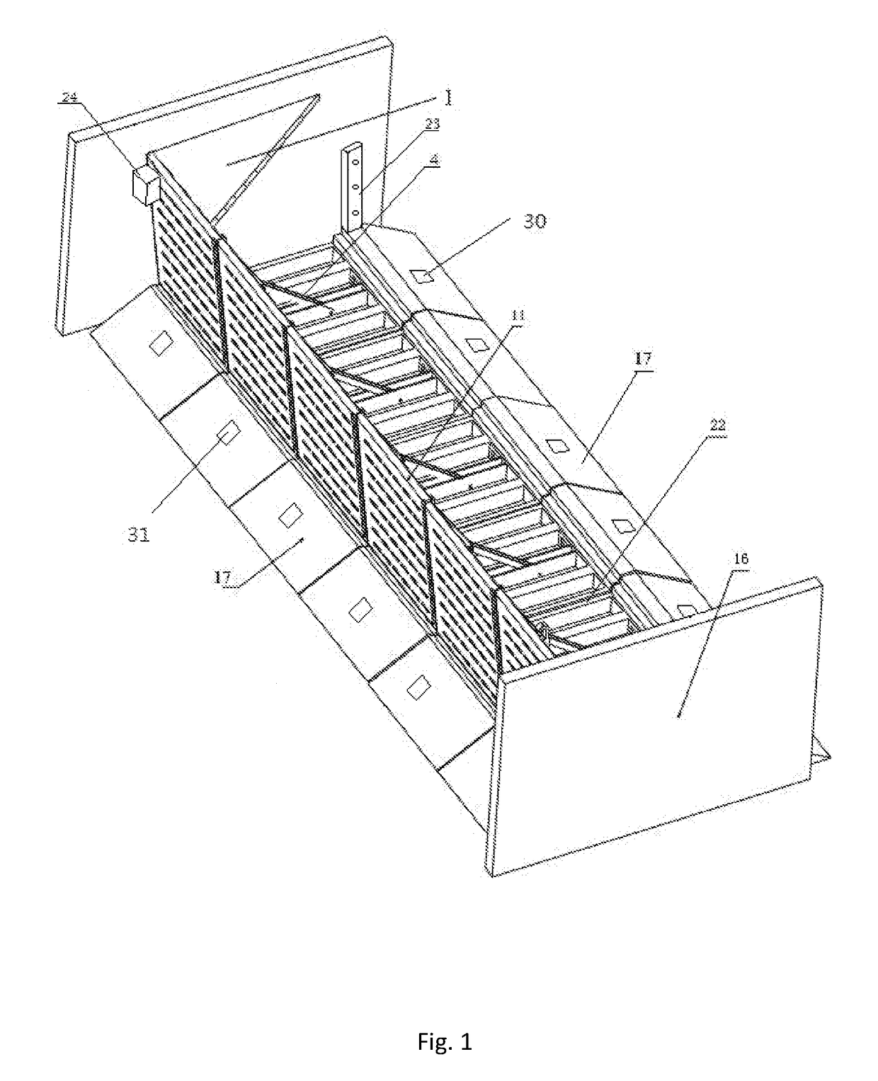 Automatic water barrier device