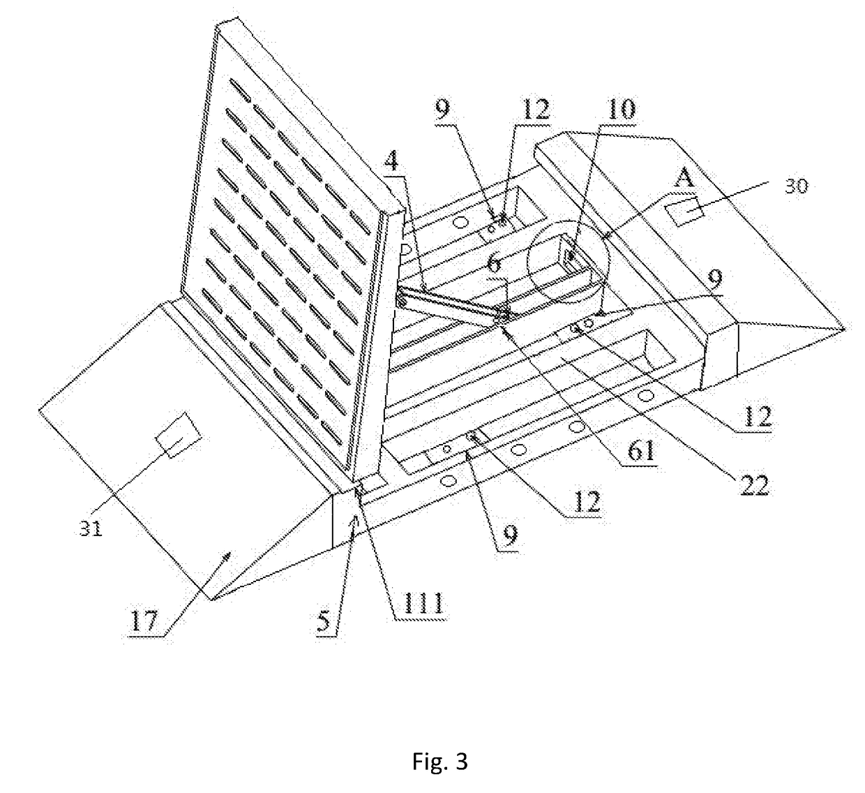 Automatic water barrier device