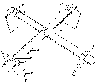 Alignment device for multi-angle steel joint and application method of alignment device