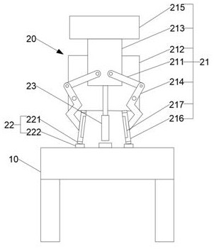 Laser transmitter assembling equipment of laser level meter