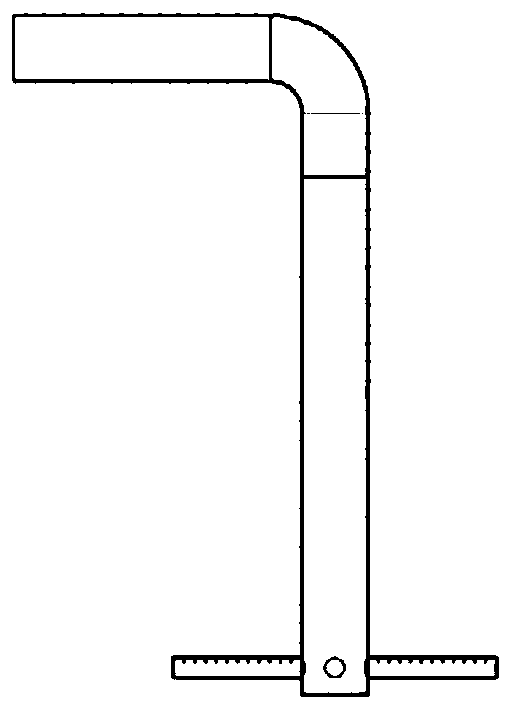 A gas distributor for a circulation scrubber and its design method