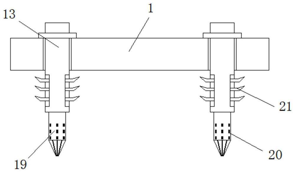 Audio information board based on high-gain technology