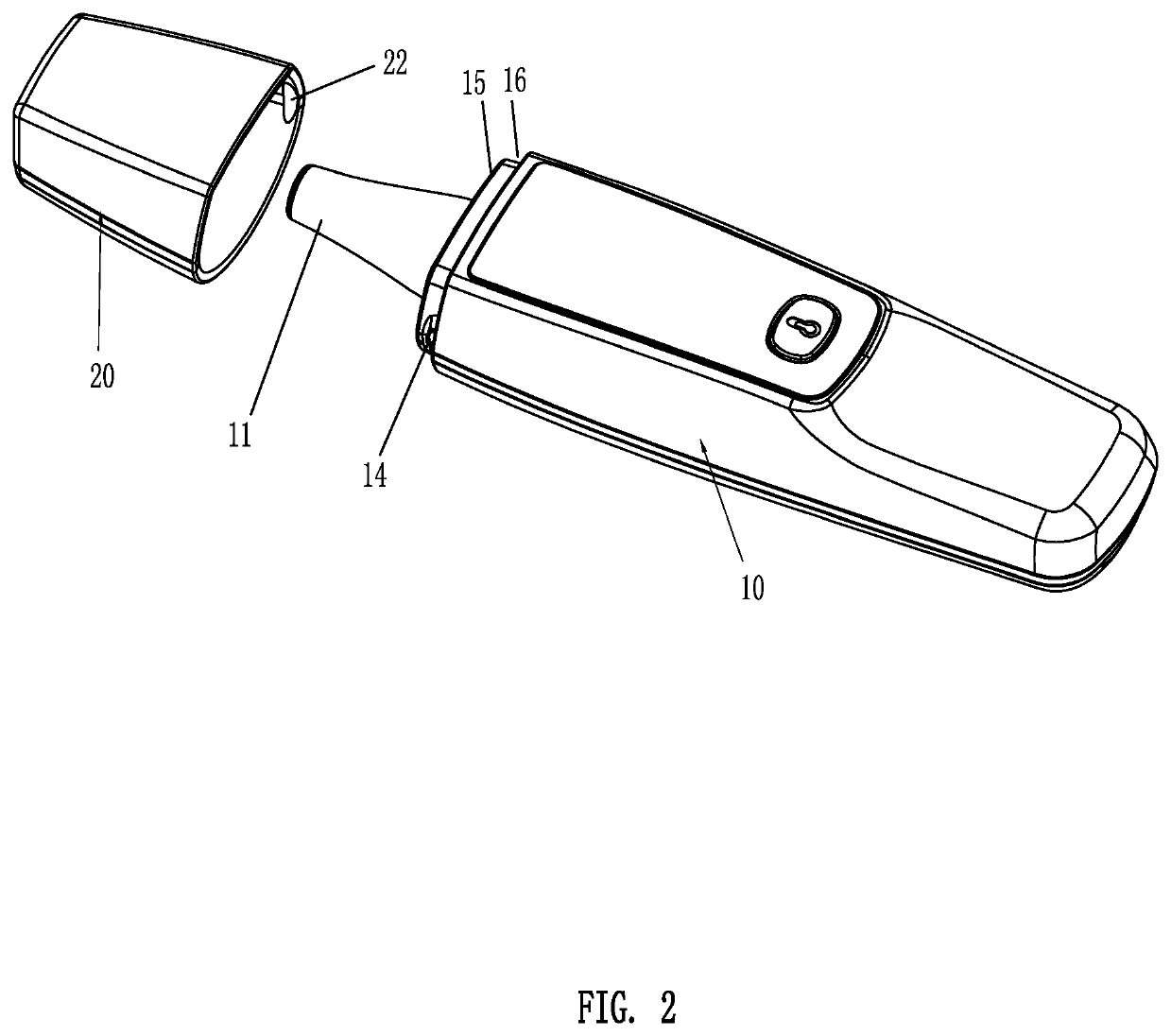 Infrared thermometer capable of switching forehead temperature measurement mode and ear temperature measurement mode and switching method