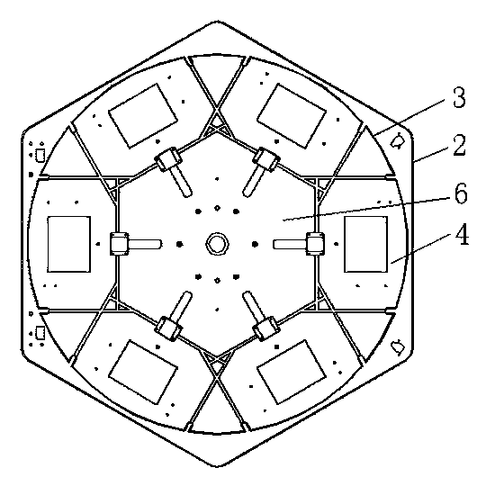 Multistage rotary-disk mechanism of CCD detection machine