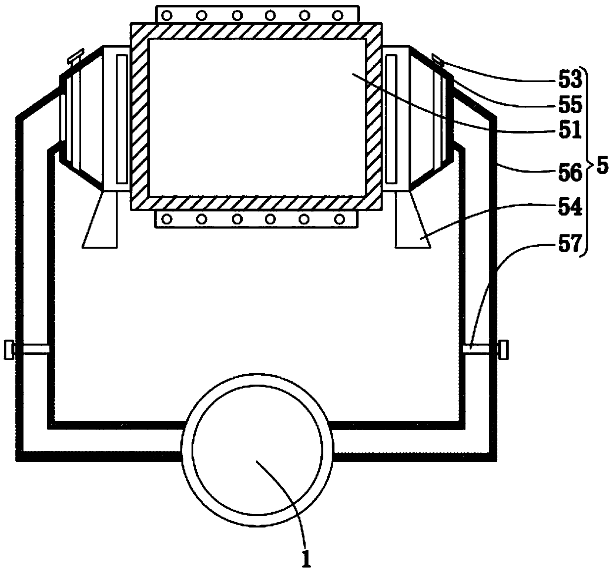 Industrial dust purifier