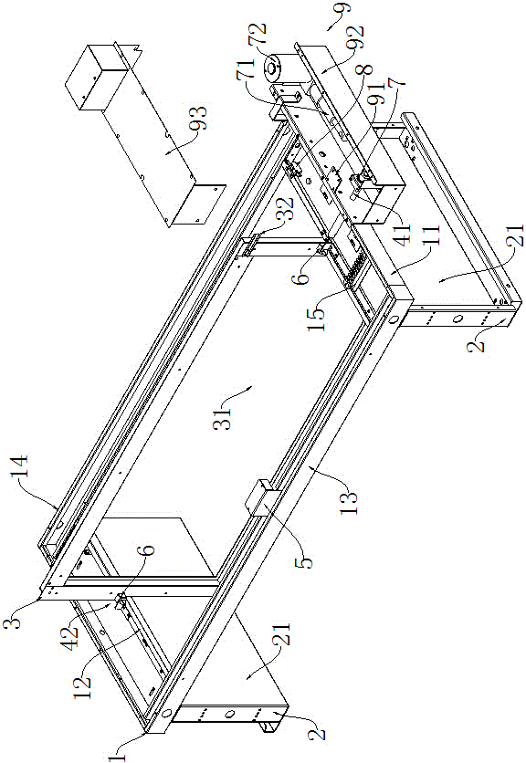 Fire-fighting cold channel for computer room of data center